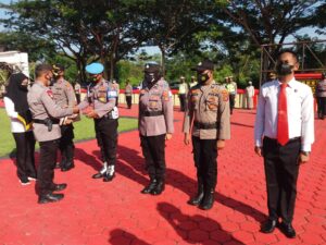 Kapolres Konawe Beri Penghargaan Kepada 26 Personel, Empat Diantaranya Perwira