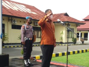 Pimpin Upacara Operasi Lilin Anoa 2021, Sekda Konawe Tekankan Protokol Kesehatan