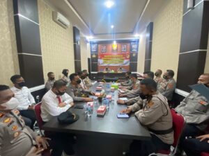 Sebagai Bentuk Keterbukaan Informasi Publik, Kapolres Konawe Pimpin Sosialisasi DIPA Tahun Anggaran 2022