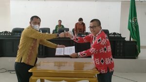 DPRD dan Pemda Konawe Tanda Tangani Nota Kesepahaman Bersama