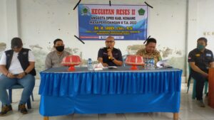 Selain Menyerap Aspirasi, Ketua DPRD Konawe Juga Sosialisasi Perda Pemilihan Kepala Desa