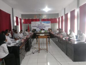 Wabup Butur Pimpin Rapat Persiapan Pemilihan Kepala Desa