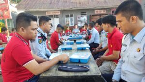 Bangun Pendekatan Humanis, Kepala Rutan Unaaha Sarapan Pagi Bersama Warga Binaan