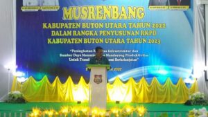 Ridwan Zakariah Buka Musrenbang dan Penyusunan RKPD Butur Tahun 2023