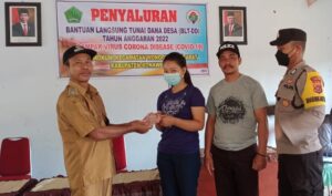 63 KPM di Desa Lamokuni Terima BLT Dana Desa Tahap Satu