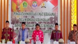 Membangun Kerukunan, Bupati Bombana Buka Giat Penguatan Moderasi Umat Beragama