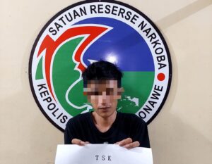 Kedapatan Bawa Narkoba, Warga Kota Unaaha Ditangkap Polisi