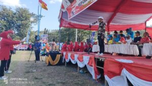 49 Barisan Ikut Defile Pembukaan Pekan Olahraga Tingkat Kecamatan Unaaha