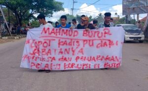 SPPBJ Proyek RTH Mina-Minanga Sudah Di Tangan PPK, Mahasiswa dan Pemuda Butur Tempuh Jalur Hukum