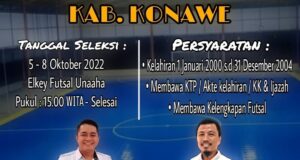Siap Berlaga Pada Porprov 2022, AFK Konawe Kontrak Pelatih Asal Jakarta