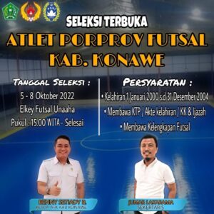 Siap Berlaga Pada Porprov 2022, AFK Konawe Kontrak Pelatih Asal Jakarta