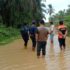 Jalan Penghubung Antar Kecamatan di Konawe Selatan Tergenang Banjir, Pengguna Jalan Harap Pemda Beri Perhatian