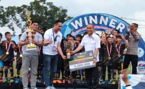 Turnamen Bank Bahteramas Menjadi Agenda Tahunan Askab PSSI Konawe