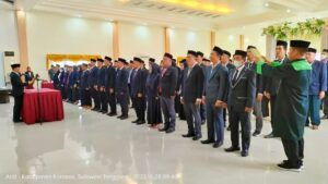 Resmi Dilantik, 81 Panwascam di Konawe Siap Mengawal Pemilu Serentak 2024