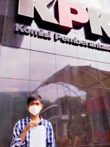 JAPRE Sultra Laporkan Dugaan Korupsi Dinas Pendidikan dan Kebudayaan Provinsi Sultra Ke KPK RI