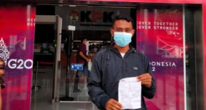 Diduga Korupsi, GMP Sultra Laporkan Kadis PMD Muna Ke KPK