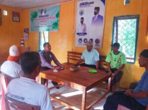 Program Quick Wins Presisi Jum’at Curhat, Kanit Binmas: Laporkan ke Polsek Benua Kalau Mengetahui Terjadi Peristiwa Pidana