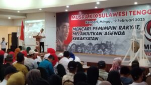 Ribuan Masyarakat Hadiri Musyawarah Rakyat di Kendari