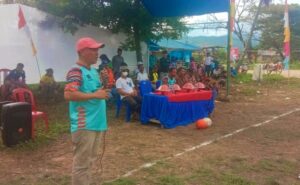 Buka Turnamen Matanggorai Cup III, RD: Kalau Saya Mau Sosialisasi Calon Bupati Bukan di Lapangan Sepak Bola