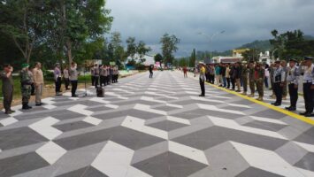 Apel Kesiapsiagaan Pengamanan Malam Takbiran, Begini Arahan Kapolres Konawe