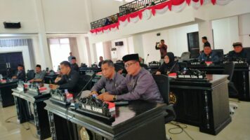 DPRD Konawe Gelar Paripurna Pelaporan Hasil Reses Masa Sidang lll Tahun 2023
