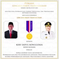 Dukung Pembangunan dan Pengembangan Kawasan Transmigrasi, KSK Diganjar Penghargaan dari Kementerian Desa PDTT