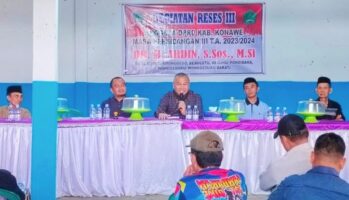Hari Kedua Reses, Ketua DPRD Konawe Terima Aspirasi Warga Besulutu