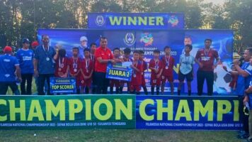 Juara 2 Turnamen Filanesia Regional Sultra, SSB AS 10 Siap Berlaga di Putaran Nasional
