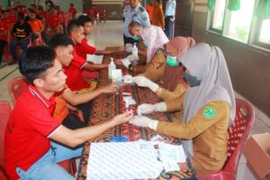 Cegah Penularan Penyakit, 100 WBP Rutan Unaaha Jalani Skrining Hepatitis C
