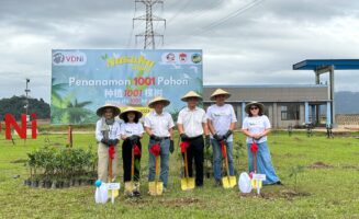 PT VDNI Bersama PPI Dunia Tanam 1000 Pohon di Lokasi Industrial