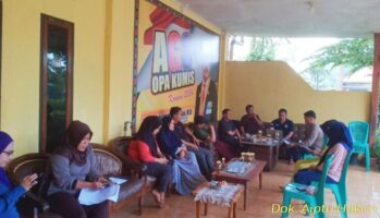 Polsek Wonggeduku Kembali Gelar Kegiatan Jum’at Curhat, Warga Keluhkan Jalan Rusak Akibat Proyek