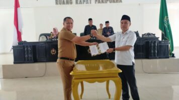 DPRD Konawe Gelar Rapat Paripurna Penandatanganan Nota Kesepahaman Rancangan KUA PPAS 2024