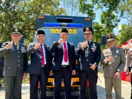 Kado HUT RI, Polres Konawe Terima Kendaraan Operasional Dari Pemda