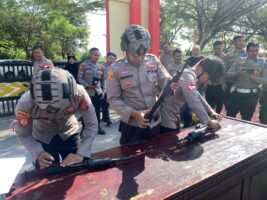 Memeriahkan HUT RI ke-78 Polres Konawe Gelar Lomba Ketangkasan Under Pressure