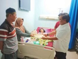Korban Laka Lantas di Puriala Mendapat Santunan Dari PT WIKA