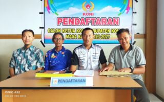 Pendaftaran Resmi Ditutup, Selangkah Lagi Rusdianto Pimpin KONI Konawe