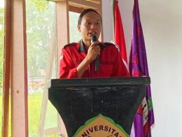 HIMA Hukum Minta Bawaslu Konawe Tertibkan Baliho Peserta Pemilu di Depan Kampus Unilaki