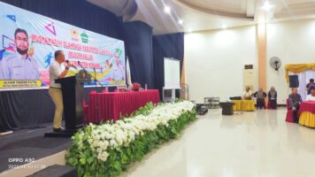 Sekda Buka Secara Resmi Musrokablub KONI Konawe Masa Bakti 2023-2027