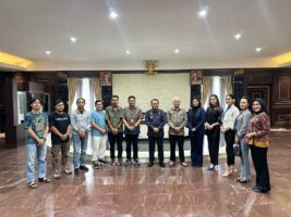 Serap Aspirasi, Andap Budhi Revianto Terima Influencer di Kantor Gubernur Sultra