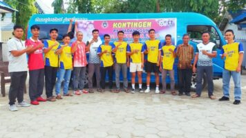 Dilepas Oleh Ketua KONI Konawe, PS Padangguni Siap Berlaga di Liga 3 Zona Sultra