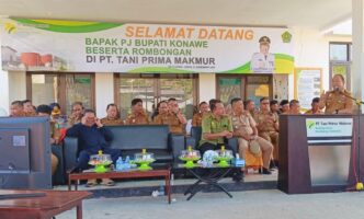 Berdayakan 98 Persen Tenaga Kerja Lokal, PJ Bupati Konawe Apresiasi PT TPM