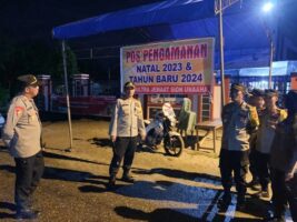 Polres Konawe Gelar Patroli dan Pemantauan Pengamanan Ibadah Malam Natal, Situasi Kondusif