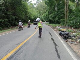 Laka Lantas, Pengendara Sepeda Motor Meninggal Dunia di Puskesmas Sampara