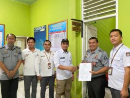 Miliki TPS Khusus, Rutan Unaaha Menerima DPT Pemilu 2024 Dari KPU Konawe