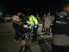 Pastikan Wilkum Tetap Kondusif Jelang Pemilu, Polres Konawe Tingkatan Patroli Gabungan