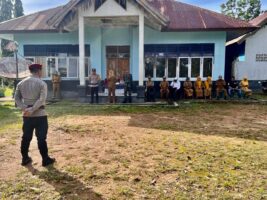 Memasuki Minggu Tenang, Pemerintah Kecamatan Besulutu Gelar Apel Siaga