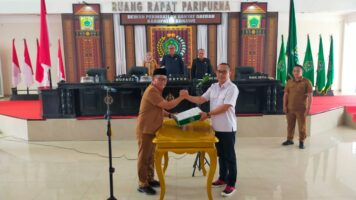 Rapat Paripurna, DPRD Konawe Terima Dua Raperda Dari Pemerintah Daerah