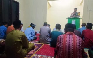 Safari Ramadhan, Kapolsek Abuki Imbau Masyarakat Menjaga Situasi Kamtibmas Tetap Kondusif