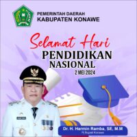 Bupati Konawe Harmin Ramba Dijadwalkan Pimpin Upacara Hardiknas Tahun 2024