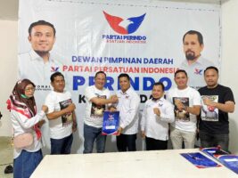 Yudhianto Mahardika Balon Pertama Ambil Formulir di Partai Perindo Kota Kendari